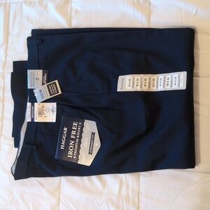 Mens Haggar dress pants, Blue, 38/29L